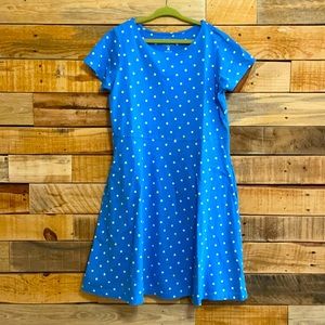 Lands’ End short sleeved dress, size 7-8